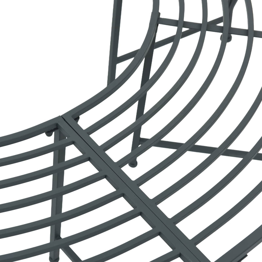 Boom bank 4-Aantal zitplaatsen 160 x 80 x 44 cm Staal