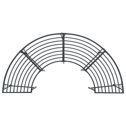 Boom bank 4-Aantal zitplaatsen 160 x 80 x 44 cm Staal