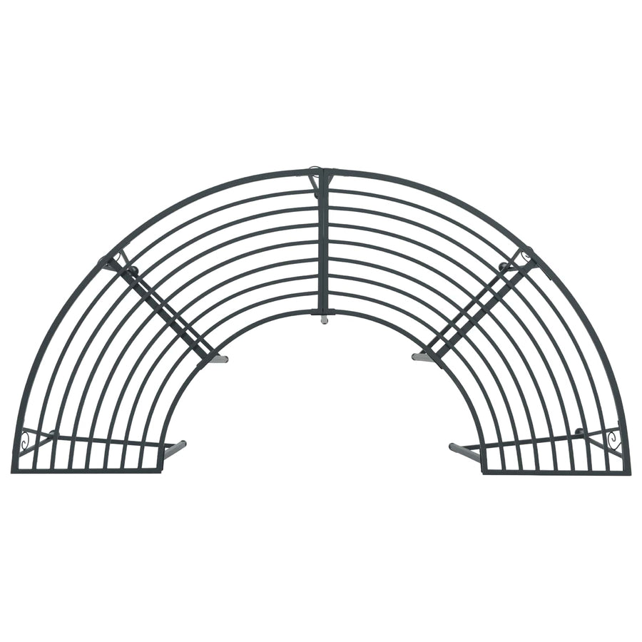 Boom bank 4-Aantal zitplaatsen 160 x 80 x 44 cm Staal