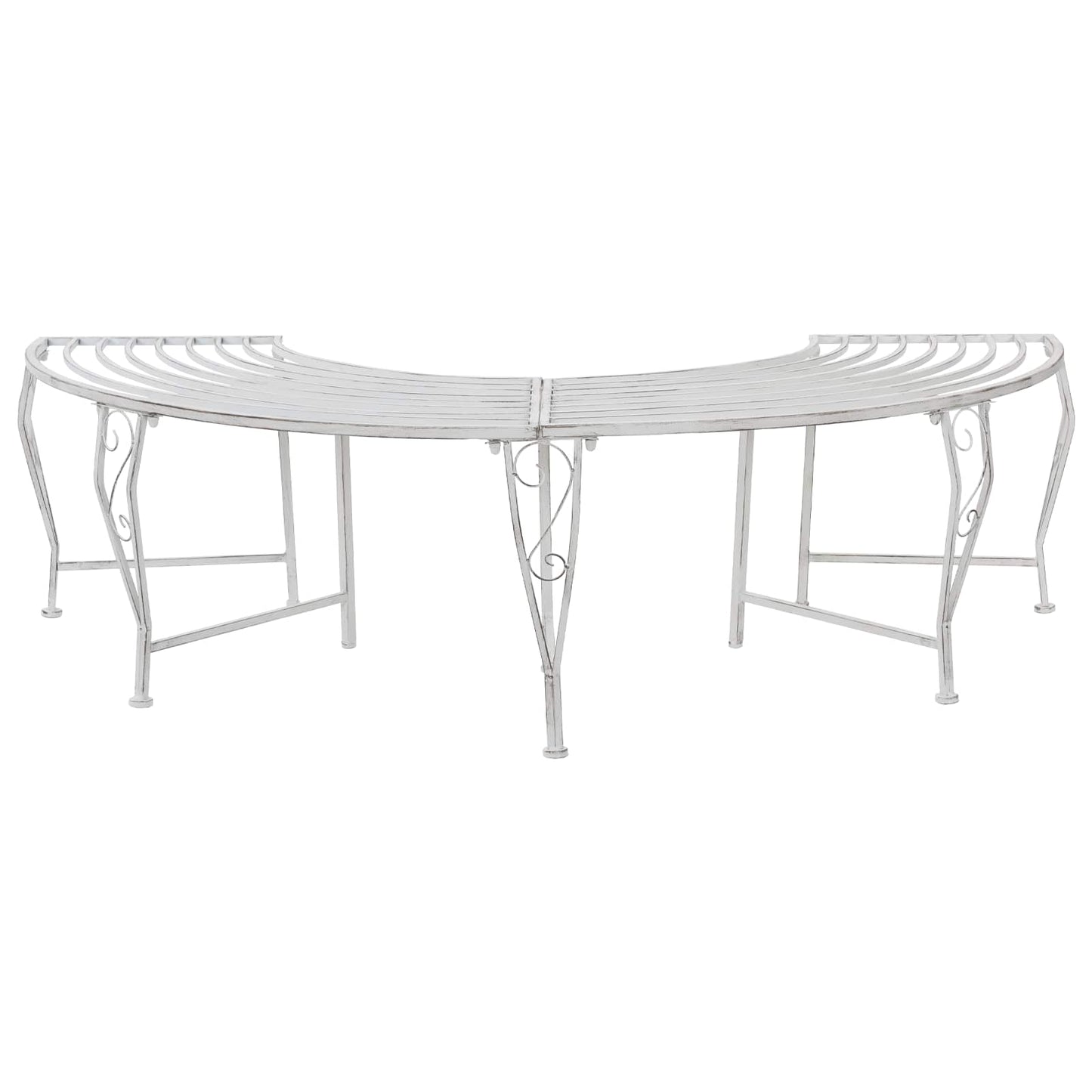 Boom bank 4-Aantal zitplaatsen 160 x 80 x 44 cm Staal