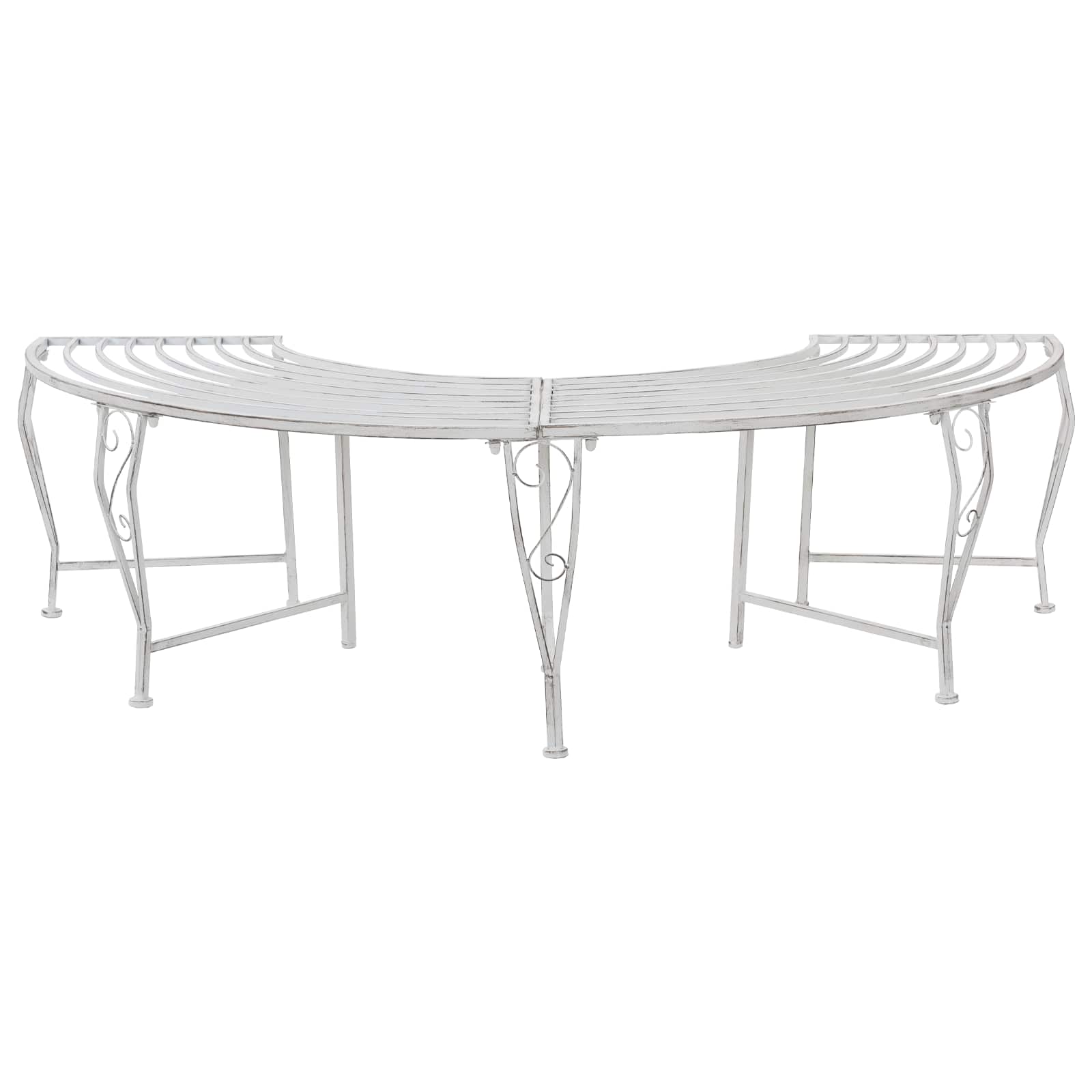 Boom bank 4-Aantal zitplaatsen 160 x 80 x 44 cm Staal