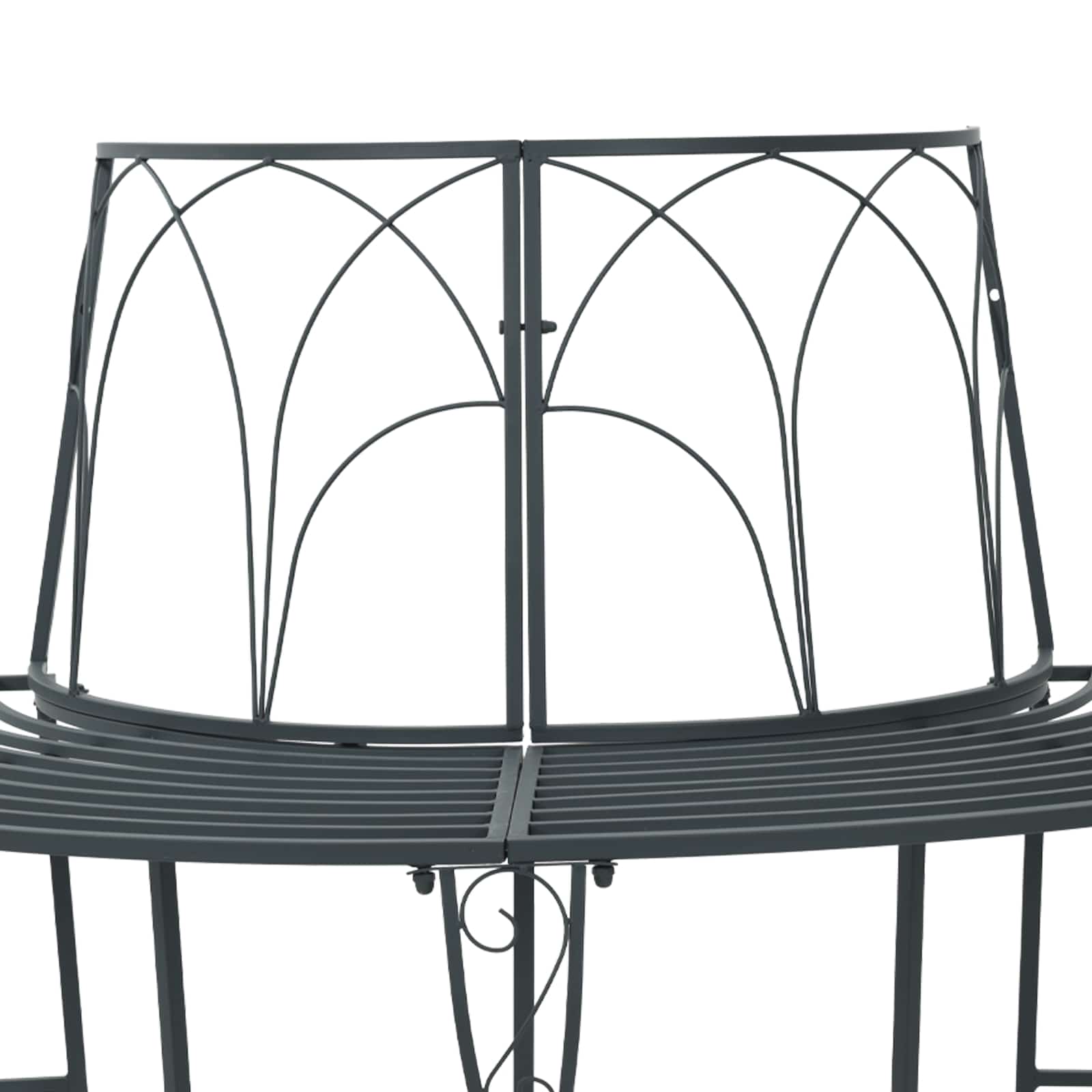 Boom bank 4-Aantal zitplaatsen 160 x 80 x 89 cm Staal