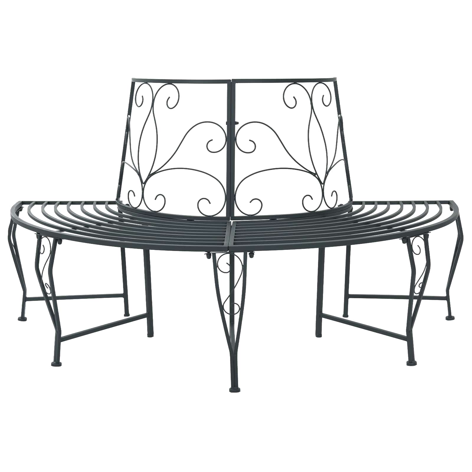 Boom bank 4-Aantal zitplaatsen 160 x 80 x 89 cm Staal