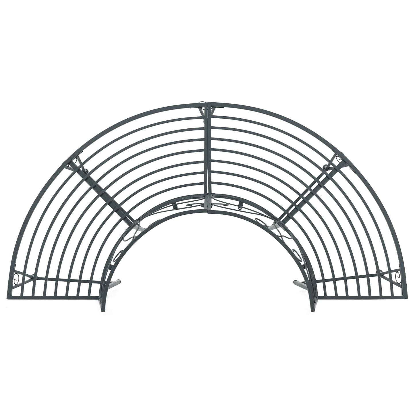 Boom bank 4-Aantal zitplaatsen 160 x 80 x 89 cm Staal
