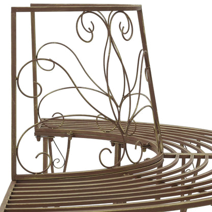 Boom bank 4-Aantal zitplaatsen 160 x 80 x 89 cm Staal