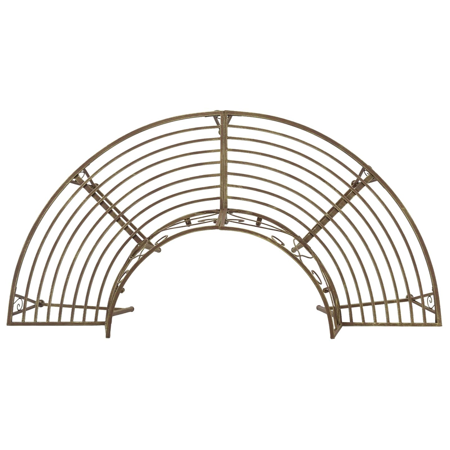 Boom bank 4-Aantal zitplaatsen 160 x 80 x 89 cm Staal