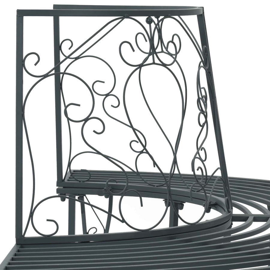 Boom bank 4-Aantal zitplaatsen 160 x 80 x 89 cm Staal