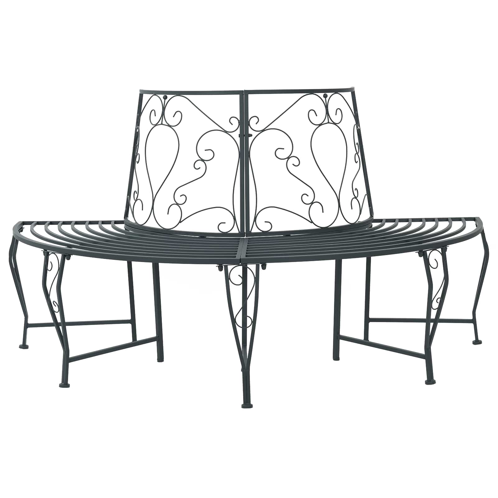 Boom bank 4-Aantal zitplaatsen 160 x 80 x 89 cm Staal