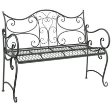 Tuinbank 2-Aantal zitplaatsen 114 x 56,5 x 90 cm Staal