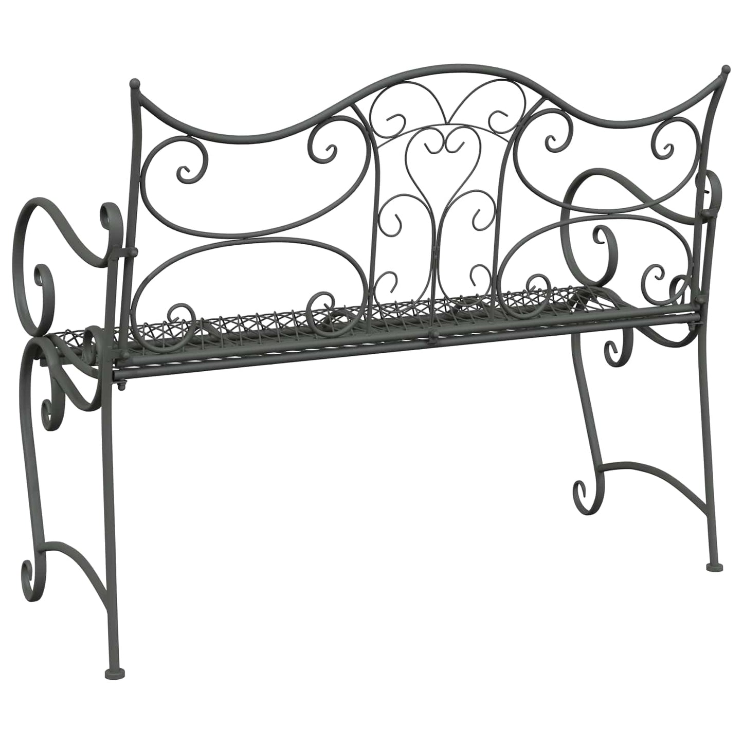Tuinbank 2-Aantal zitplaatsen 114 x 56,5 x 90 cm Staal