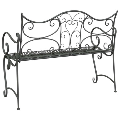 Tuinbank 2-Aantal zitplaatsen 114 x 56,5 x 90 cm Staal