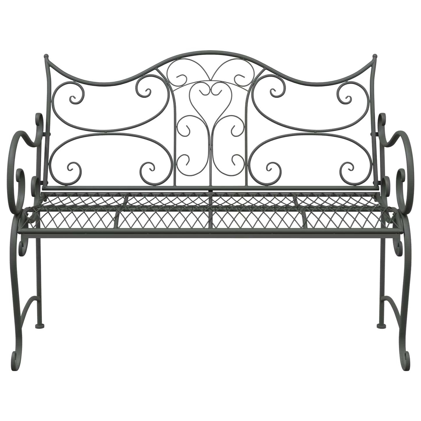 Tuinbank 2-Aantal zitplaatsen 114 x 56,5 x 90 cm Staal