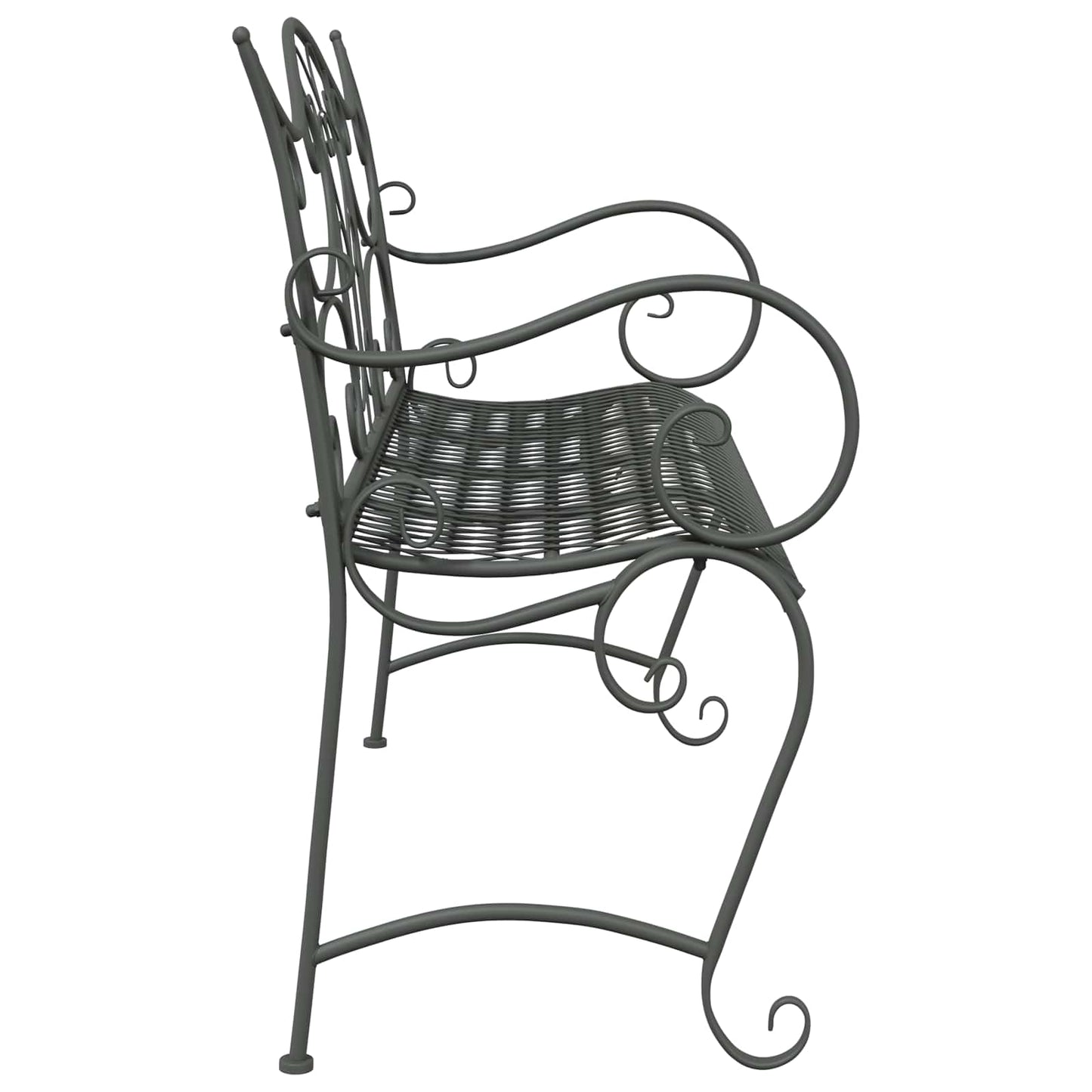 Tuinbank 2-Aantal zitplaatsen 114 x 56,5 x 90 cm Staal