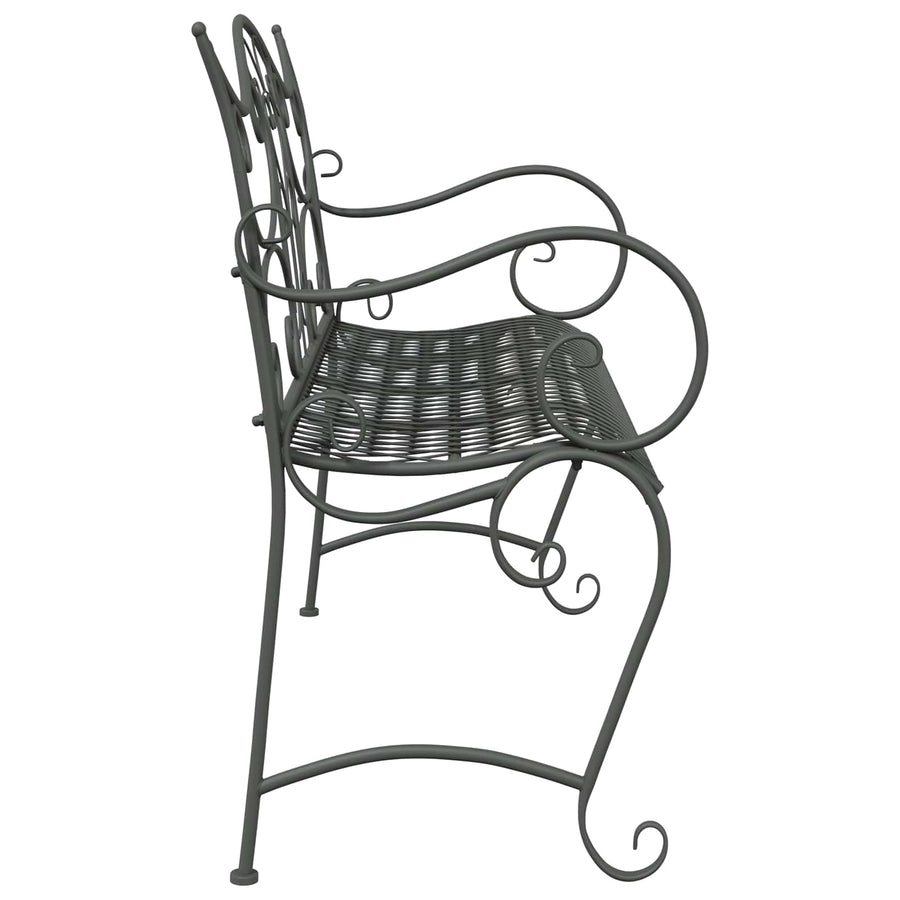 Tuinbank 2-Aantal zitplaatsen 114 x 56,5 x 90 cm Staal