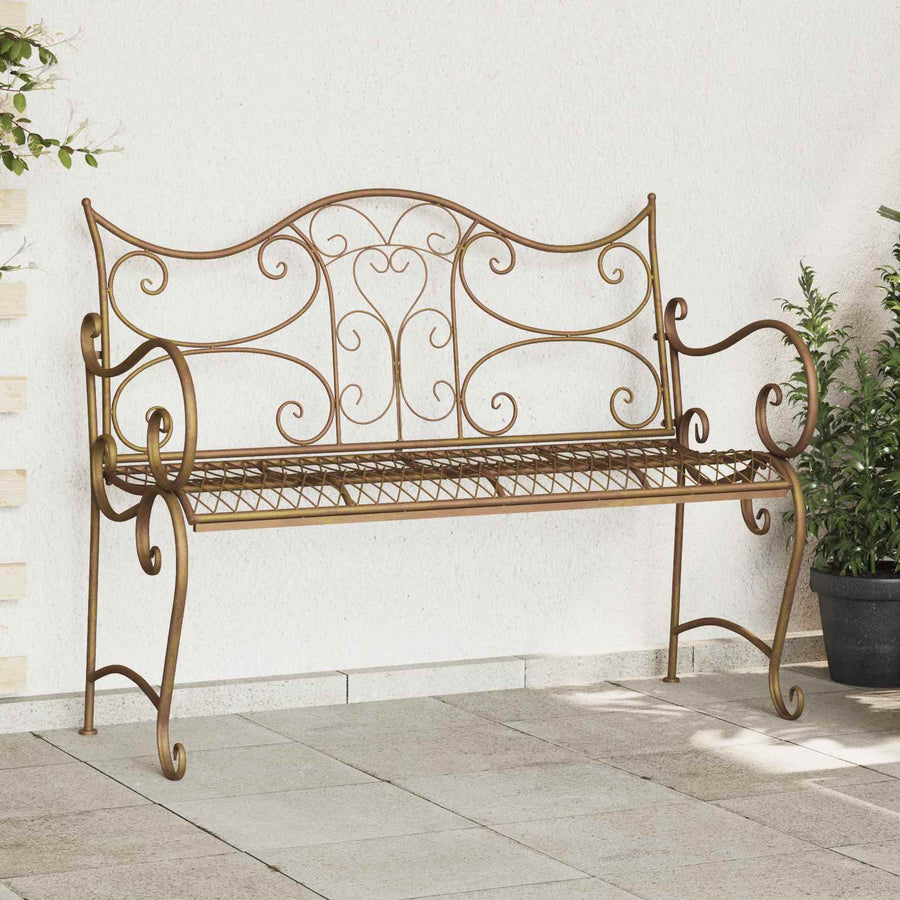 Tuinbank 2-Aantal zitplaatsen 114 x 56,5 x 90 cm Staal