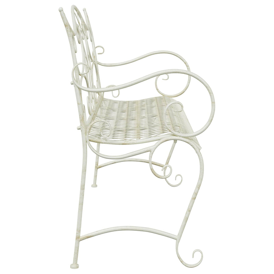 Tuinbank 2-Aantal zitplaatsen 114 x 56,5 x 90 cm Staal