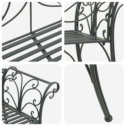 Tuinbank 2-Aantal zitplaatsen 130 x 47 x 90 cm Staal
