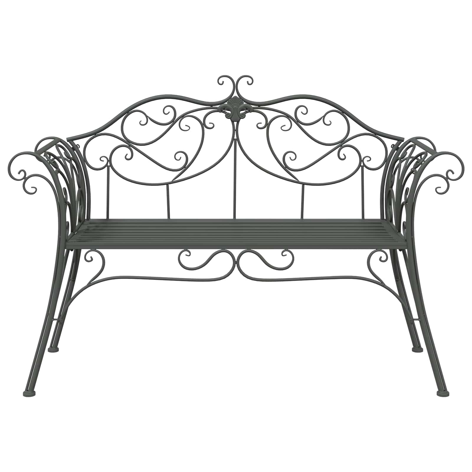 Tuinbank 2-Aantal zitplaatsen 130 x 47 x 90 cm Staal