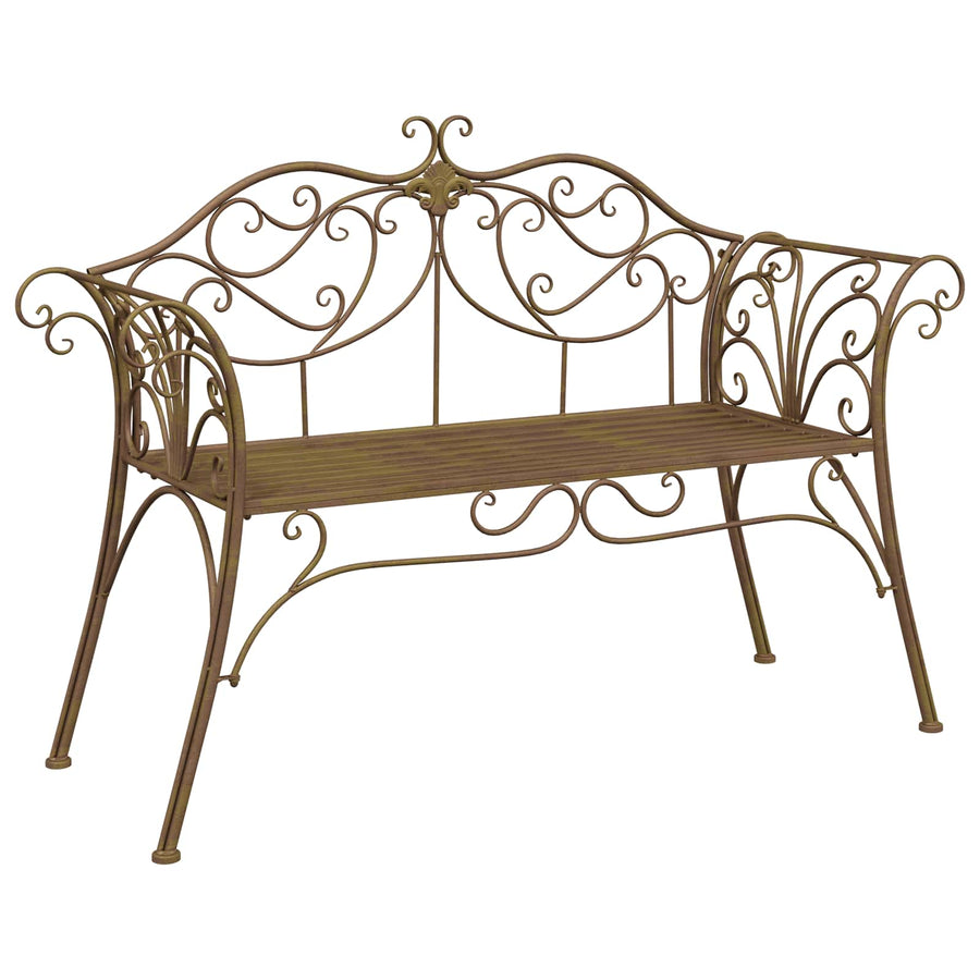 Tuinbank 2-Aantal zitplaatsen 130 x 47 x 90 cm Staal