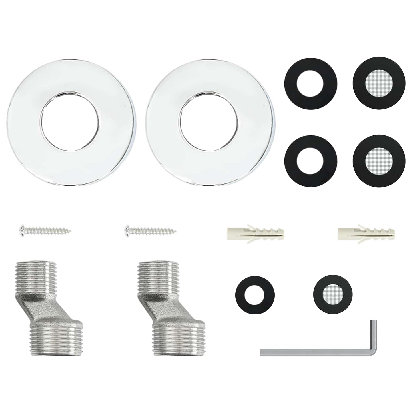 Thermostatisch Douchesysteem Set Chroom 27 x 43,5 x 83 cm
