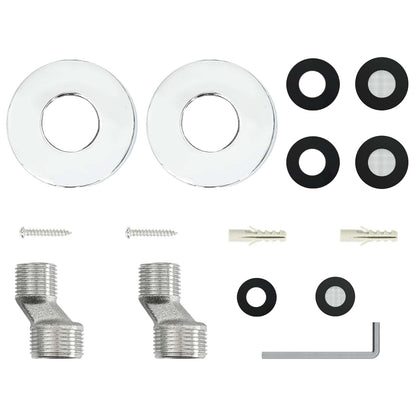 Thermostatisch Douchesysteem Set Chroom 27 x 43,5 x 83 cm