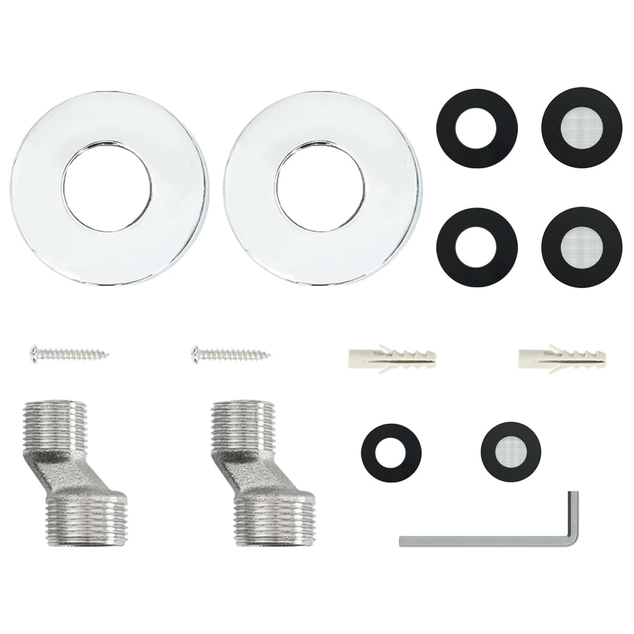 Thermostatisch Douchesysteem Set Chroom 27 x 43,5 x 83 cm
