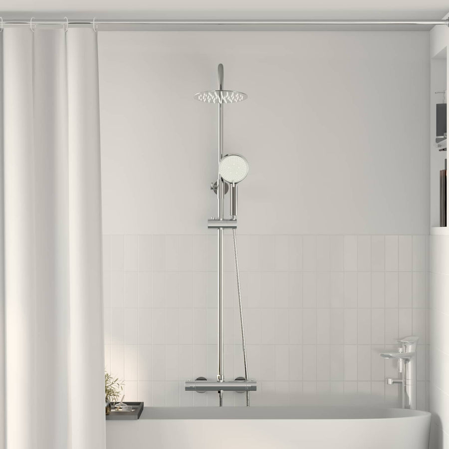 Thermostatisch Douchesysteem Set Chroom 27 x 43,5 x 83 cm