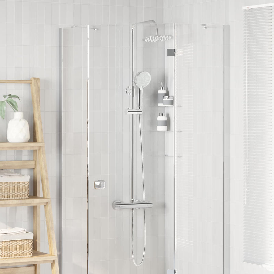 Thermostatisch Douchesysteem Set Chroom 27 x 43,5 x 83 cm