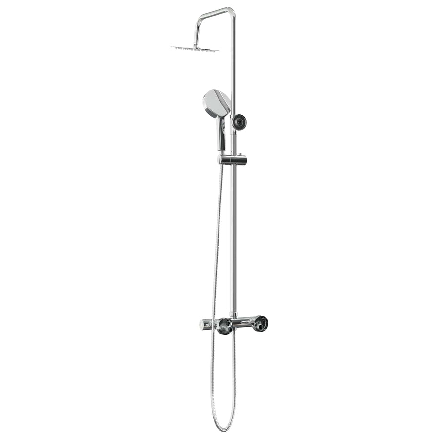 Thermostatisch Douchesysteem Set Chroom 27 x 43,5 x 83 cm