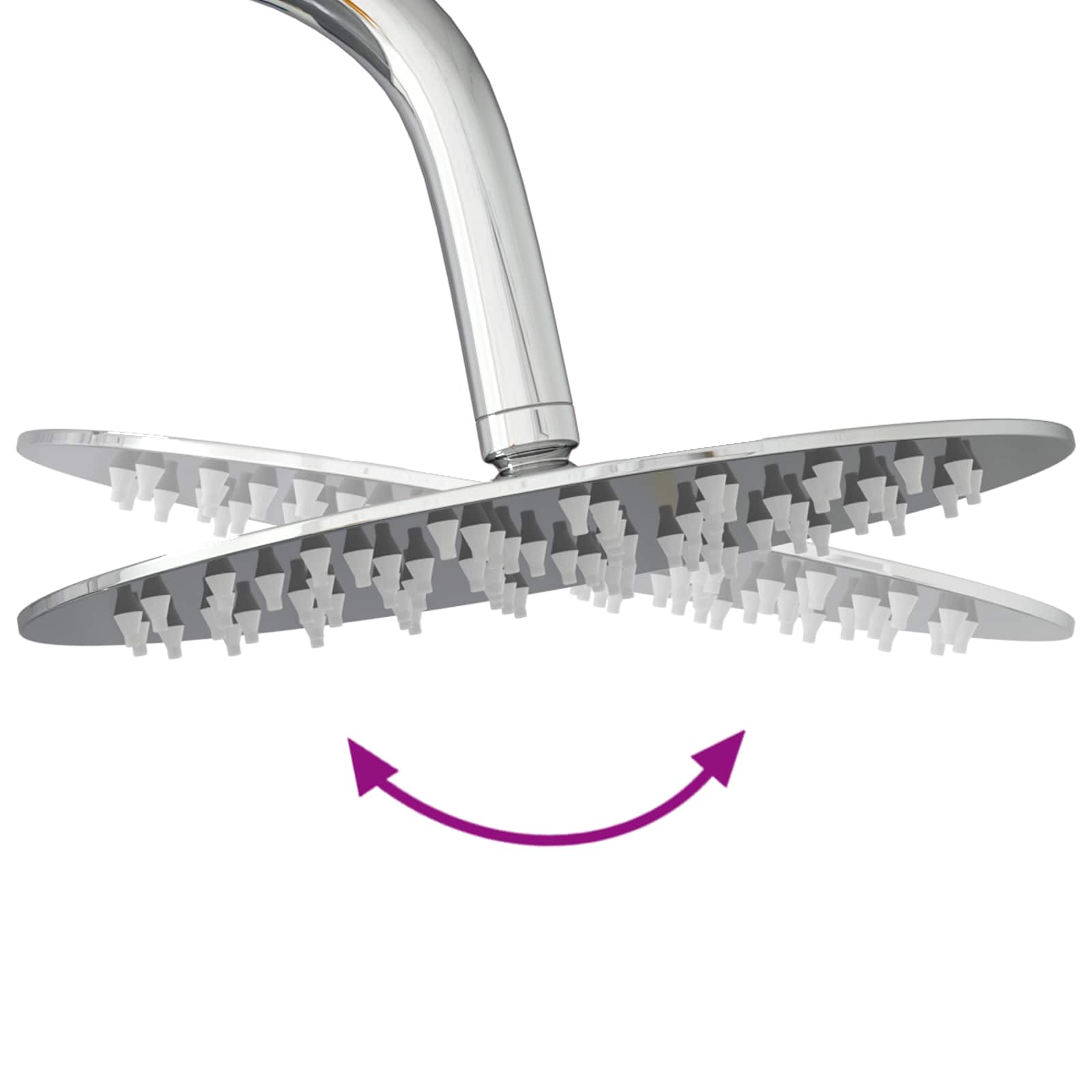 Thermostatisch Douchesysteem Set Chroom 27 x 43,5 x 83 cm