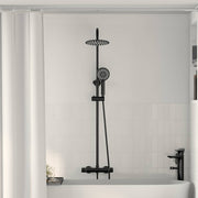 Thermostatisch douchesysteem messing chroom