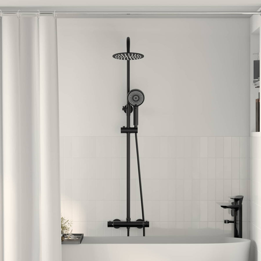 Thermostatisch Douchesysteem Set Messing en Roestvrij staal