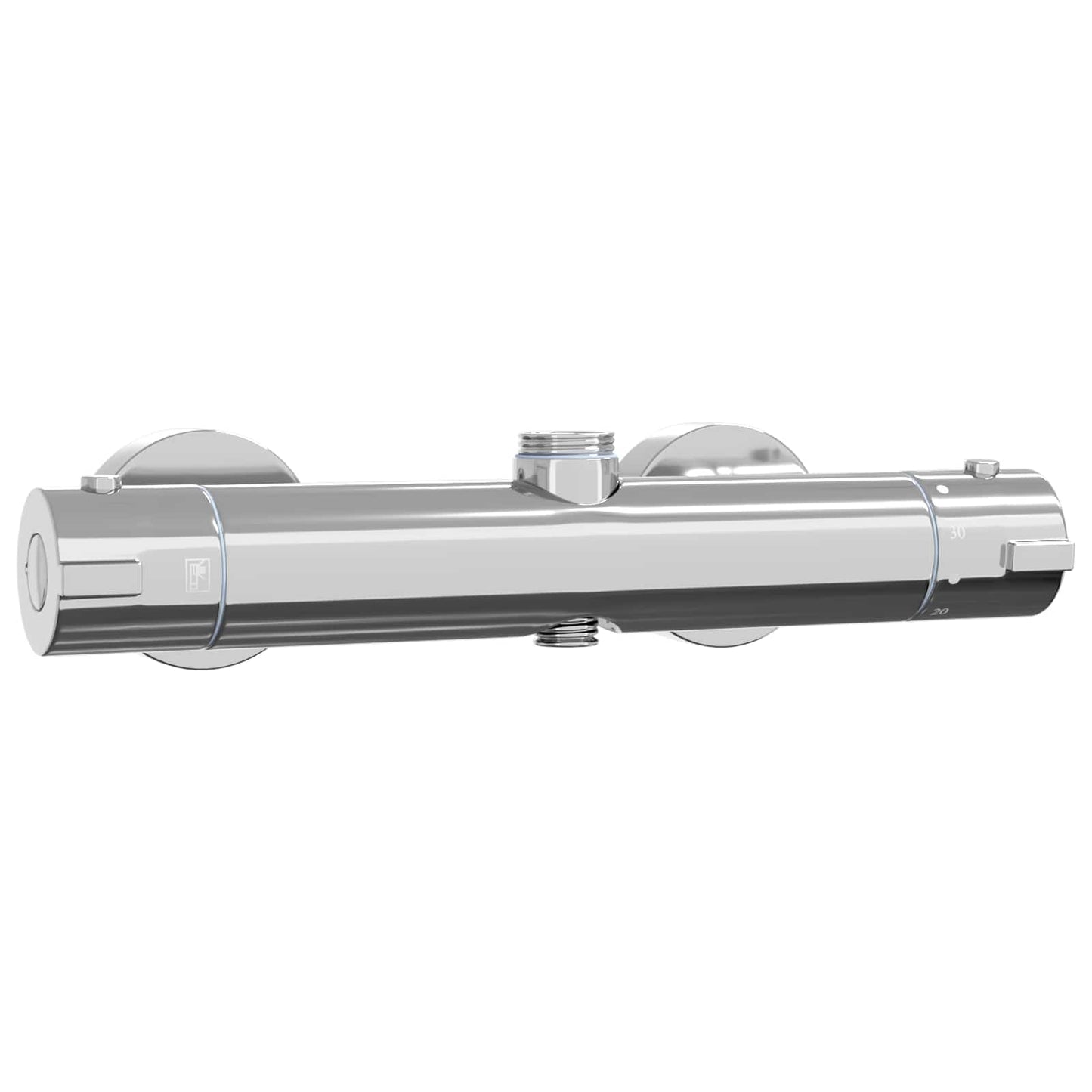 Thermostatische douchemixer RVS 201 27 x 8 x 6 cm zilver