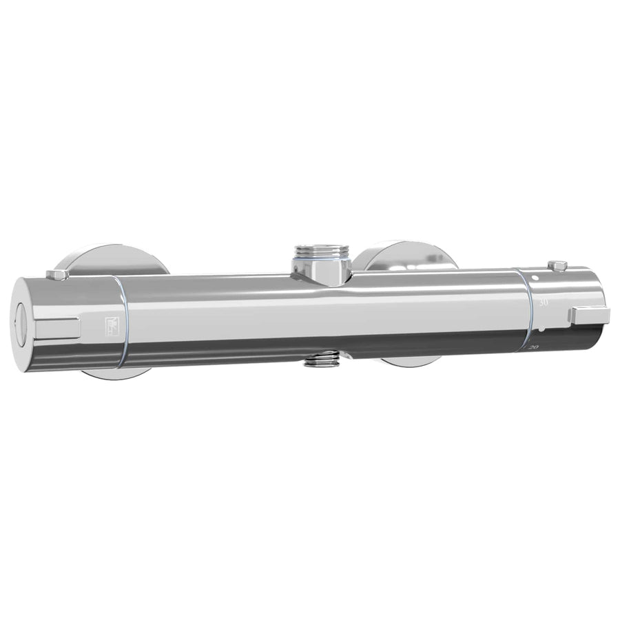 Thermostatische douchemixer RVS 201 27 x 8 x 6 cm zilver