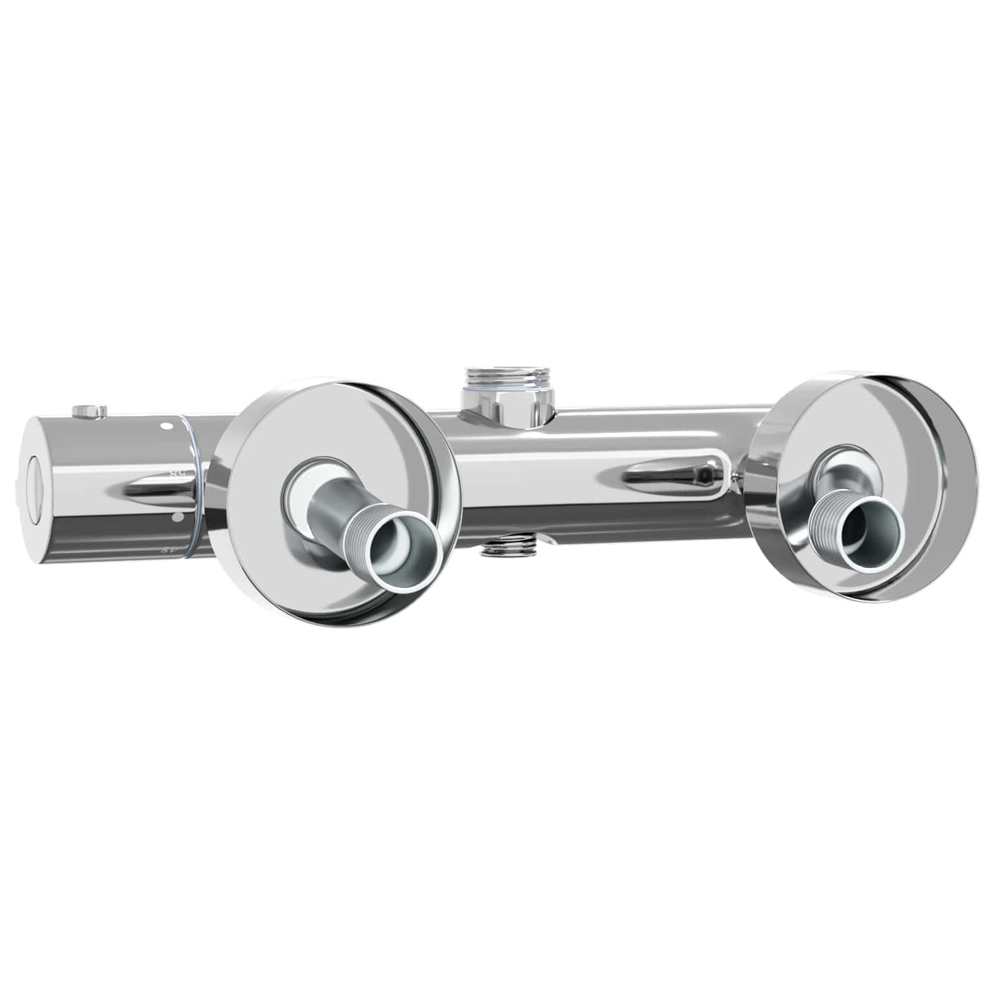 Thermostatische douchemixer RVS 201 27 x 8 x 6 cm zilver