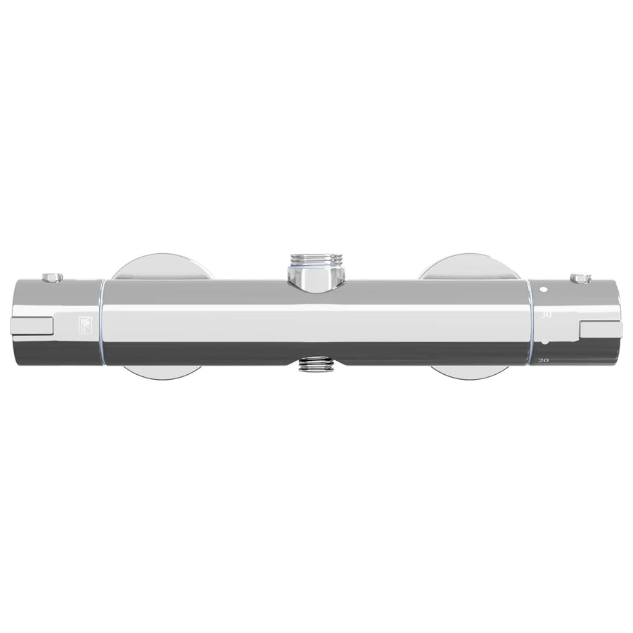 Thermostatische douchemixer RVS 201 27 x 8 x 6 cm zilver