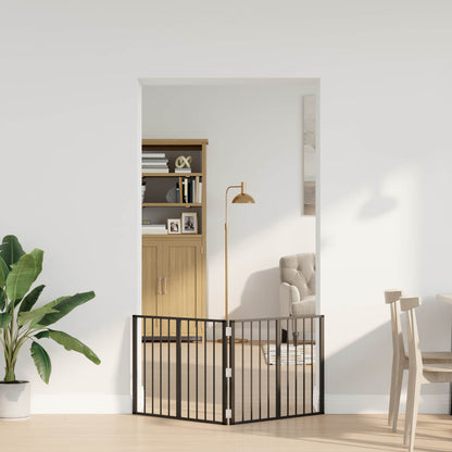 Hondenhek 2 pcs Zwart 80 x 60 cm Gegalvaniseerd staal