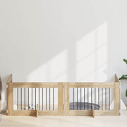 Hondenhekje 100x60 cm Sonoma eiken (4-delig)