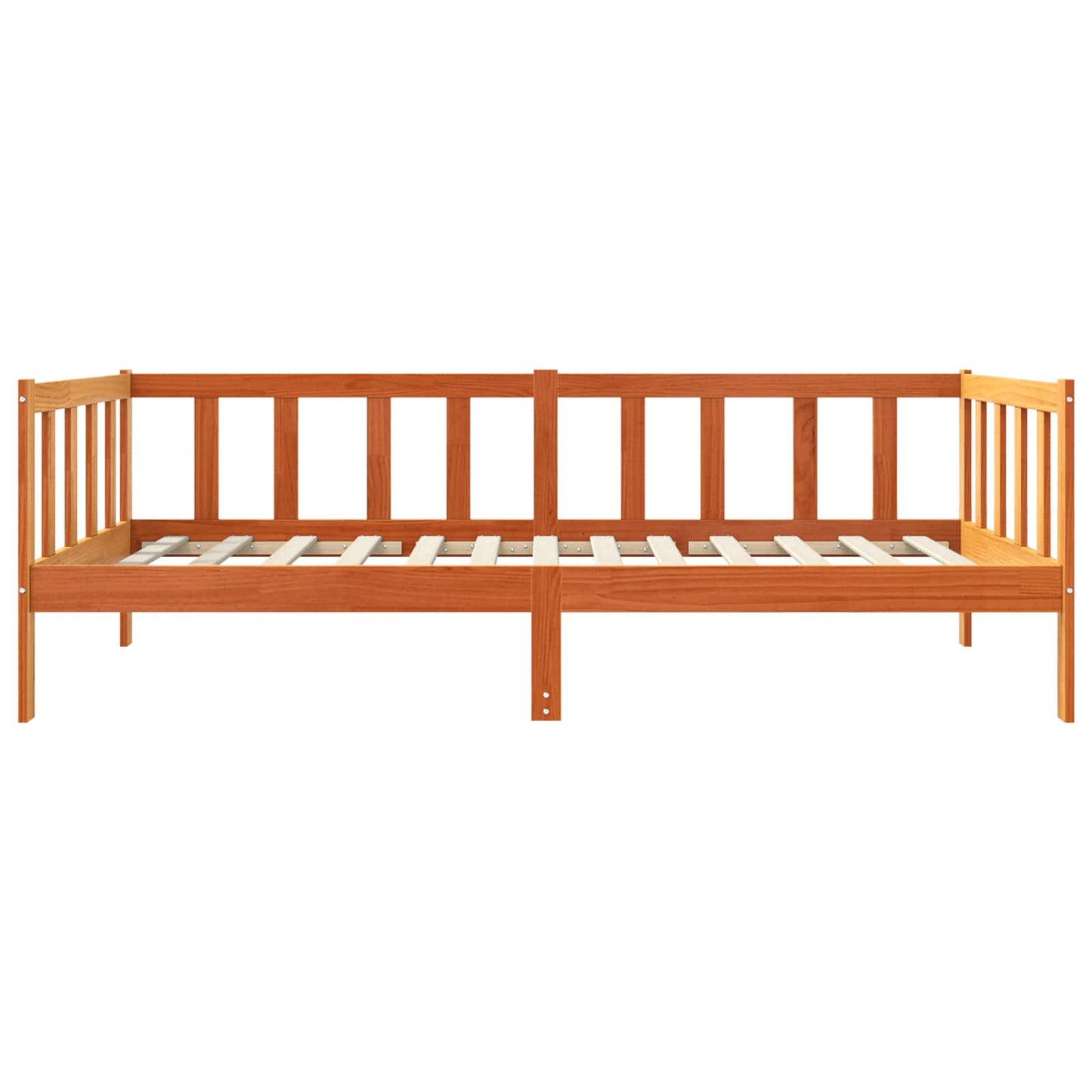 Bedframe Wasbruin 100 x 200 cm Massief grenenhout