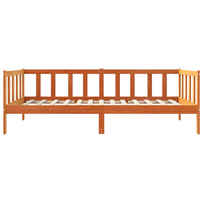 Bedframe Wasbruin 100 x 200 cm Massief grenenhout