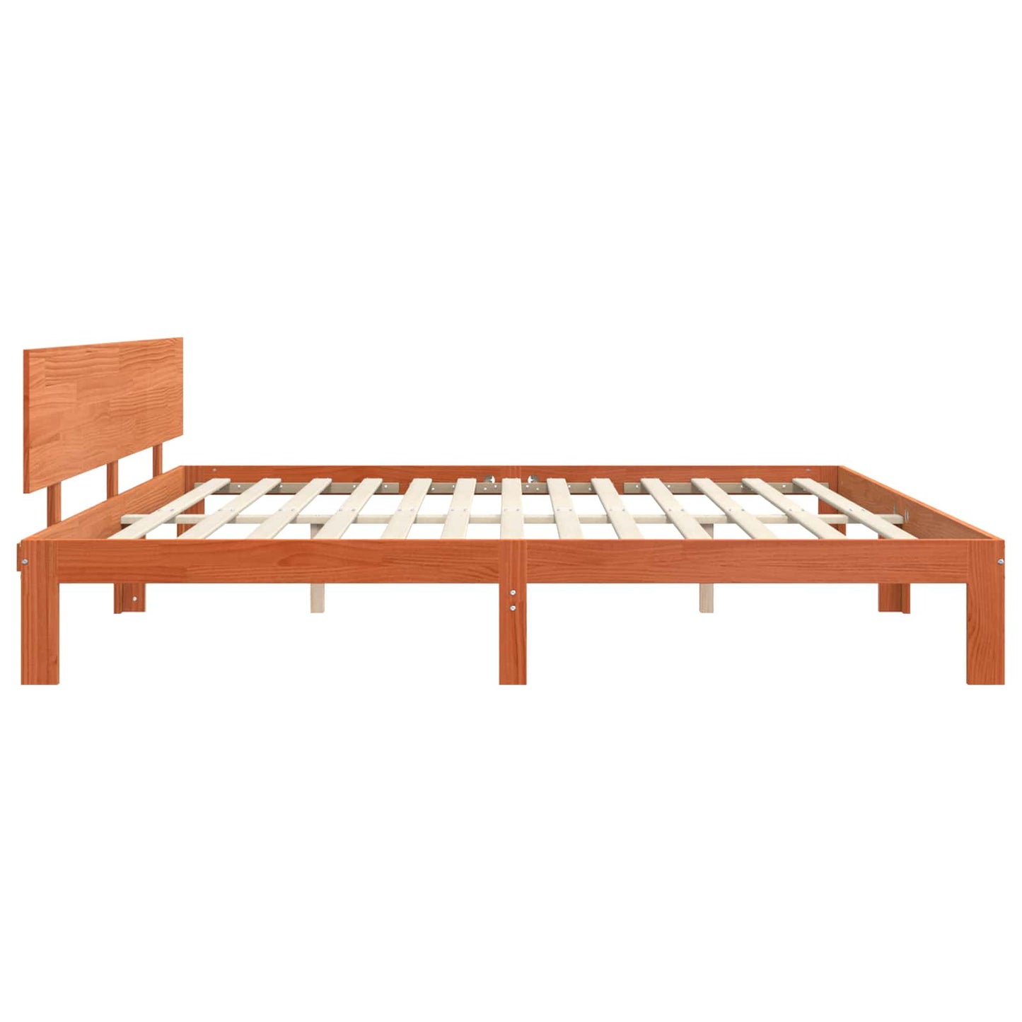 Bedframe Wasbruin 180 x 200 cm Massief grenenhout