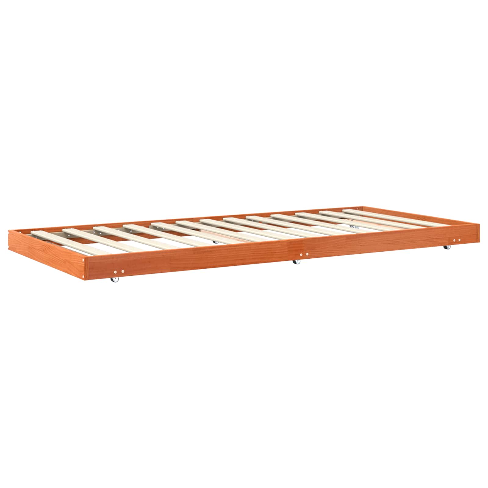Bedframe Wasbruin 70 x 190 cm Massief grenenhout