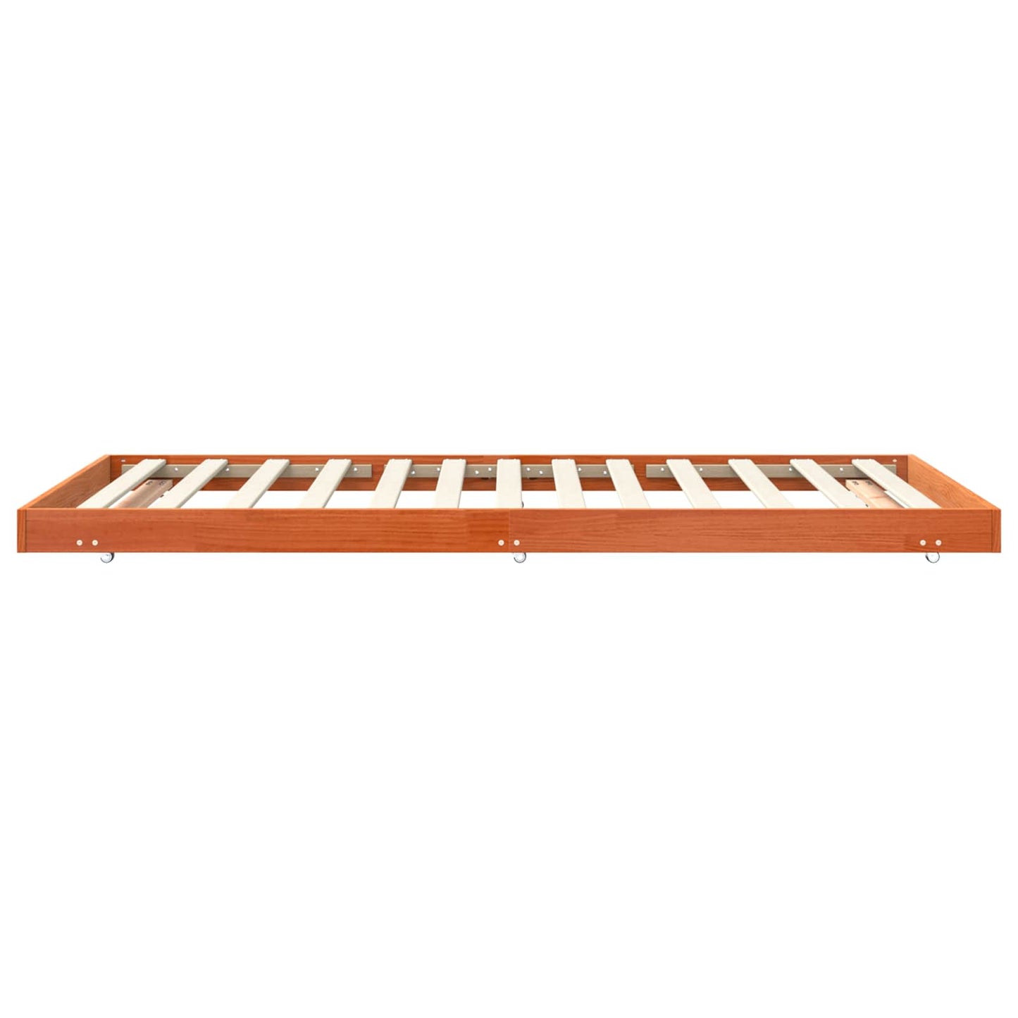 Bedframe Wasbruin 70 x 190 cm Massief grenenhout