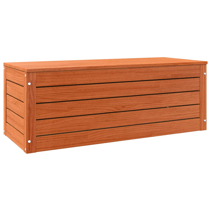 Opbergbox Wasbruin 89 x 36,5 x 33 cm Massief grenenhout
