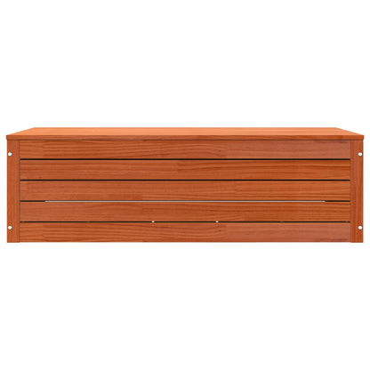 Opbergbox Wasbruin 109 x 36,5 x 33 cm Massief grenenhout