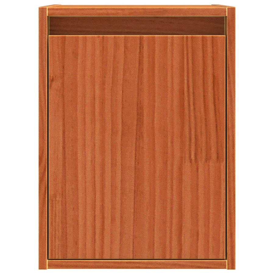 Wandkast met opslag Wasbruin 30 x 30 x 40 cm Massief grenenhout