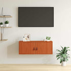 Wandkast grenenhout 80x30x30 cm wasbruin