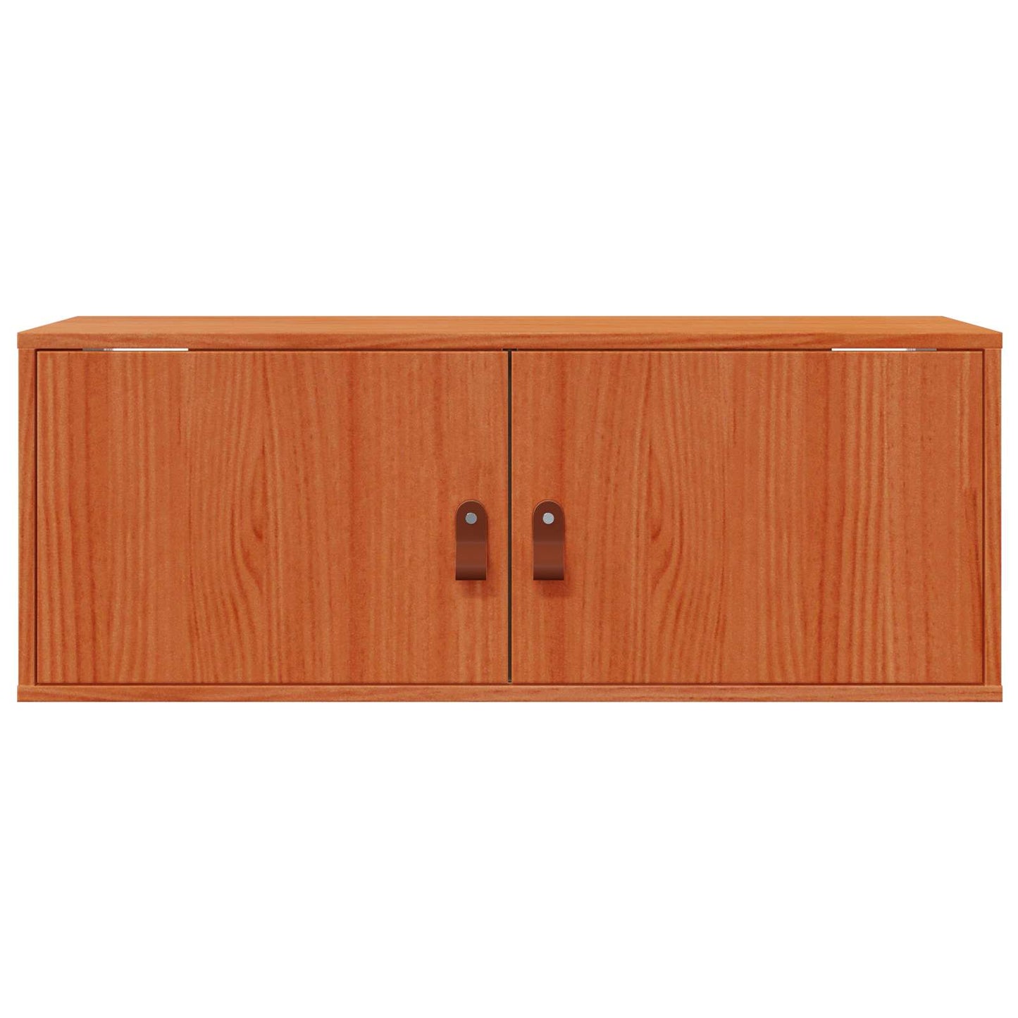 Wandkast met plank Wasbruin 80 x 30 x 30 cm Massief grenenhout