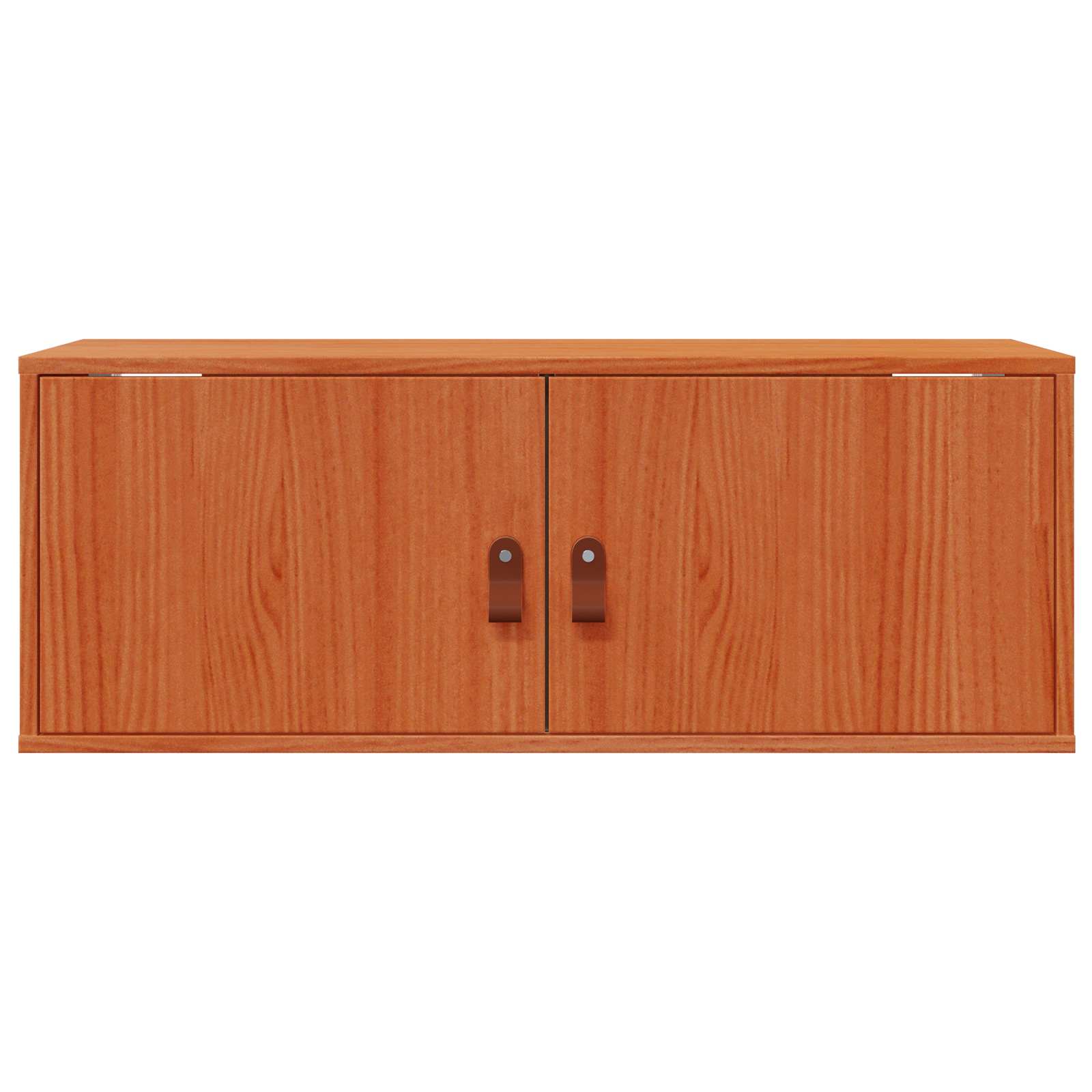 Wandkast met plank Wasbruin 80 x 30 x 30 cm Massief grenenhout