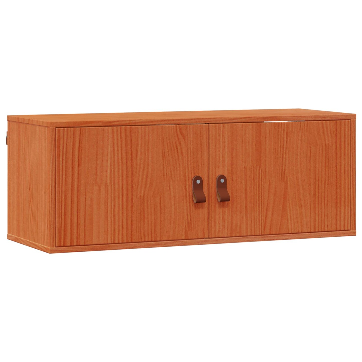 Wandkast 2 pcs Wasbruin 80 x 30 x 30 cm Massief grenenhout